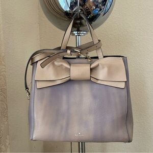 Like NEW Kate Spade Olive Drive Brigette Tan Bow satchel